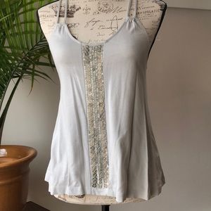 Embellished tank top